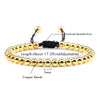 5mm Copper Bead Bracelet Women Men Handmade Adjustable Rope Charm Wristband Buddhist Yoga Bangle Friendship Jewelry Gift - Image 6