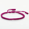 Handmade Bracelet Orange Braided Knot Rope Adjustable Charm Tibetan Buddhist Bracelets For Women Men Jewely Friend Gifts - Image 3