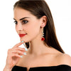 Jewelry Red Rose Drop Earrings Women Vintage Rhinestone Flowers Dangle Earring Weddings Engagement Party Jewelry - Image 16