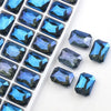 10Pcs Rectangular Beads 13x18mm Long Square Glass Bead Stone Faceted Crystal Jewelry Necklace Pendant Accessories - Image 12