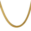 Charm Geometric Snake Chain Necklace Stainless Steel Jewelry Golden Metal Texture брелок Women Gift - Image 8