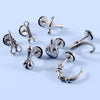 1Pair Punk Gothic Earrings Steel Retro Ear Studs Tragus Helix Cartilage Lobe Women Man Body Piercing Jewelry - Image 3