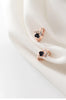 Modian Round Zircon Sweet Cute Exquisite Animal Claw 100% Anti-Allergy 925 Sterling Silver Hoop Earring for Women Fine Jewelry