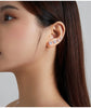 Three-Pair Cubic Zirconia Stud Earring Set in Multiple Metal-Tone Options - Image 17