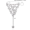 Stonefans 1PCS Finger Anklet Bracelet for Women Festival Accessories Barefoot Sandal Anklet Boho Jewelry Wholesale