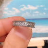 Contracted Design Women's Ring with Brilliant White Cubic Zirconia Wedding Party Daily Wearable Statement Jewelry - Image 34