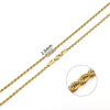 2mm-7mm Rope Chain Necklace Stainless Steel Choker Men Women Jewelry Silver Color Chains Gift - Image 9