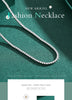 Modian Classic Luxury Full Clear CZ Necklace Solid 925 Sterling Silver Sparkling Choker Necklaces For Women Statement Jewelry