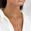 Crmya Cubic Zirconia Charm Chain Pendants 12 Zodiac Constellation Necklace Silver Gold Plated Jewelry For Womdn And Men - Image 2
