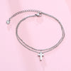 Rope Anklet, Stainless Steel Rope Ankle, Anklets Bracelets for Men Women, Adjustable Twisted Rope Bracelet Gift - Image 5