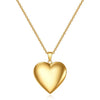 Heart Locket Pendant Necklaces for Women Openable Photo Frame Floral Stainless Steel Necklaces Family Love Collar - Image 8