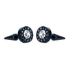 Small Black Punk Stud Earrings For Women Men Boy Zircon Geometry Stainless Steel Jewelry Accessories Earrings - Image 36