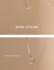 MODIAN Geometric Short Choker Necklace Soldi 925 Sterling Silver Europe Female Necklaces For Women Party Fine Jewelry