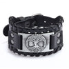 Totem Design Wide Leather Pirate Compass Bracelet Men's Bracelet Celtic Viking Jewelry Compass Bracelet Accessories Party Gifts - Image 21