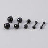 5Pcs 2.5/3/4/5/6mm Balls Cartilage Helix Ear Piercings Tragus Ball Studs Surgical Steel Barbell Earring Body Jewelry 16G - Image 9