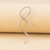 1PC Steel Twist Hanging Loop Earring Taper Ear Weight Hanger Helix Hoop Tragus Stretcher Expander Piercing Body Jewelry - Image 8