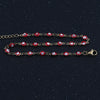 Stainless Steel Anklet Enamel Round Evil Eye Anklets Bracelets For Women Man Summer Jewelry Gifts 23cm(9") long, 1 Piece - Image 6
