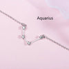 Silver Color 12 Constellation Zodiac Charm Bracelet For Women Birthday Gift Cubic Zircon Bracelet Jewelry S - Image 7