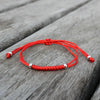 Tibetan Handmade Red Rope Bracelet Couple Gift Braided Adjustable Concentric Knot Bracelets for Women Men Friendship Jewelry - Image 45
