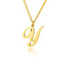 Dainty Initial Letter Necklaces For Women Gold Color Minimalist Stainless Steel Initial Necklace Wedding Jewelry Gift - Image 31