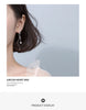 Modian Classic Real 925 Sterling Silver Swing Full Stars Line Drop Earrings For Women Dangle Ear Silver Fine Jewelry