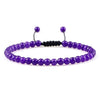 Adjustable 4 mm Beaded Stretch Bracelet in Multiple Color Styles - Image 32