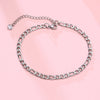 Figaro Chain Anklet,Figaro Chain Ankle Bracelet for Men Women,Everyday Dainty Anklet,Adjustable - Image 3