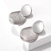 Hollow Round Clip-On Earrings in Multiple Designs - Image 16
