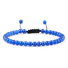 Adjustable 4 mm Beaded Stretch Bracelet in Multiple Color Styles - Image 31