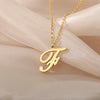 Dainty Initial Letter Necklaces For Women Gold Color Minimalist Stainless Steel Initial Necklace Wedding Jewelry Gift - Image 45