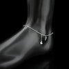 Silver Star&Moon Zircon Pendant Anklet Bracelet Constellation Symbol Foot Chain Women&Girl Jewelry Gift - Image 6