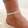 Women Bohemia Stainless Steel Anklets, 2-3pcs/set Elegant Anklet On Foot Holidays Beach Jewelry,Adjustable Bracelet on Leg - Image 12