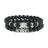 2Pcs/Set Wooden Beaded Buddha Bracelet Stone Bracelets for Men Women Buddhist Meditation Rosary Jewelry Gift - Image 21