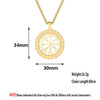Men's Necklace Rune Compass Vegvisir Stainless Steel Viking Runes and Dragons Pendant Retro Nordic Amulet Jewelery Gift - Image 5
