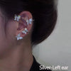 Korean Style Butterfly Ear Clips Without Piercing For Women Sparkling Zircon Ear Cuff Clip Earrings Wedding Party Jewelry Gifts - Image 7