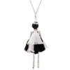 statement necklace pendant cute jewelry lady long necklace women flower charms pendant bohemian maxi accessory - Image 23