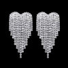 Silver Color Crystal Long Wedding Drop Earrings for Women Rhinestones Tassels Dangle Earrings Brides Gifts Party Jewelry - Image 14