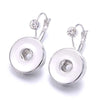 18mm Snap Jewelry Vintage Snap Earrings For Women fit 18mm Snap Button Earrings for Women Earrings - Image 3