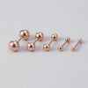 5Pcs 2.5/3/4/5/6mm Balls Cartilage Helix Ear Piercings Tragus Ball Studs Surgical Steel Barbell Earring Body Jewelry 16G - Image 11