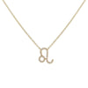 Crmya Cubic Zirconia Charm Chain Pendants 12 Zodiac Constellation Necklace Silver Gold Plated Jewelry For Womdn And Men - Image 11