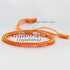 Handmade Bracelet Orange Braided Knot Rope Adjustable Charm Tibetan Buddhist Bracelets For Women Men Jewely Friend Gifts - Image 6