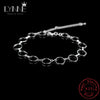 Silver Anklets Bracelet Simple Round Pendant Foot Anklet Chain Women Ankle Bracelet Foot Jewelry - Image 1