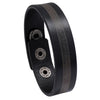 Leather Wide Cuff Bangles Punk Vintage Three Layers Wide Black Brown Men Jewelry Bracelets - Image 41