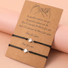 2pcs/set Minimalist Sun Moon Charm Couple Bracelet Friendship Jewelry Gift Handmade Adjustable Braided Rope Bracelets - Image 2