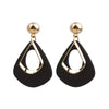 Black Hanging Long Earrings for Women Triangle Square Statement Drop Earrings Boucle Oreille Jewelry - Image 34