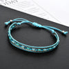 Multicolor Bead Rope Bracelet with Adjustable Fit and Multiple Styles - Image 3