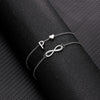 Summer A-Z Letter Initial Anklets For Women Silver Color Heart Anklet Bracelet Leg Chain Beach Party Foot Jewelry - Image 12