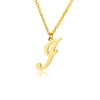 Dainty Initial Letter Necklaces For Women Gold Color Minimalist Stainless Steel Initial Necklace Wedding Jewelry Gift - Image 20