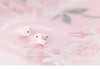Modian Romantic Lovely Pink Enamel Birds Silver Stud Earrings Tiny 925 Sterling Silver Animal Earring For Women Jewelry