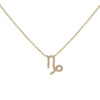 Crmya Cubic Zirconia Charm Chain Pendants 12 Zodiac Constellation Necklace Silver Gold Plated Jewelry For Womdn And Men - Image 15